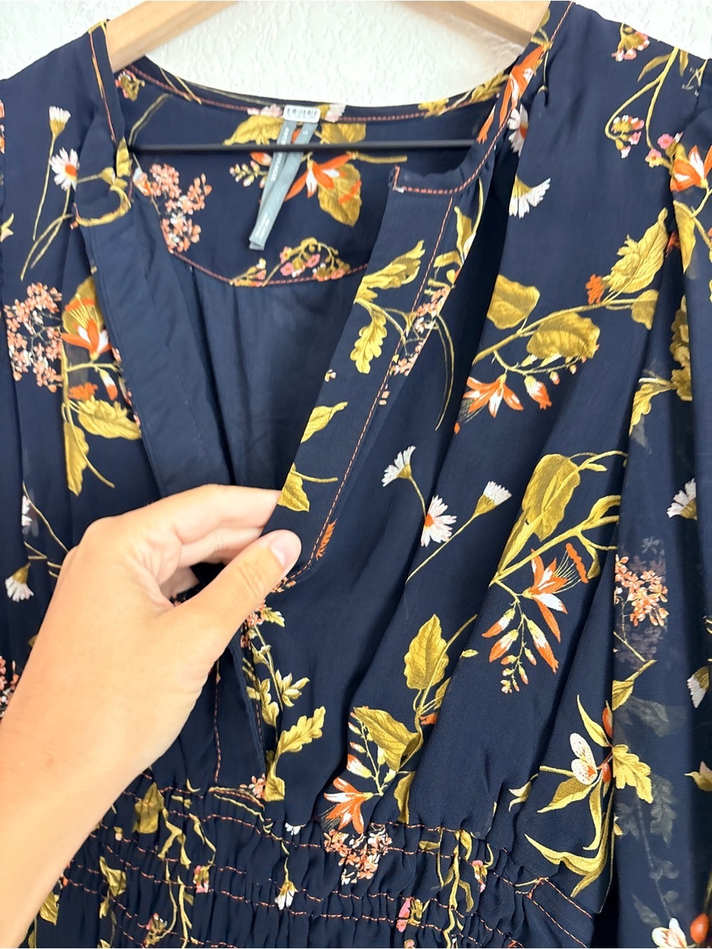 Anthropologie The Somerset Long-Sleeve Blouse - Picture 7 of 8